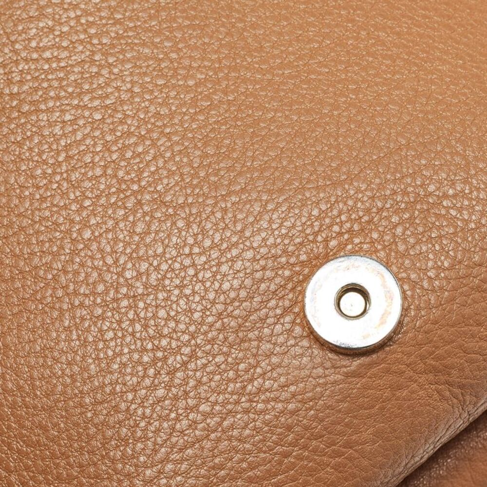 Tory Burch Brown Leather Bombe T Combe Crossbody Bag - Picture 6 of 7